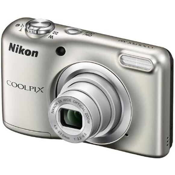 📷 Nikon Coolpix A10 Digital Camera | 16MP | Silver | New Old Stock - Picture 2 of 5